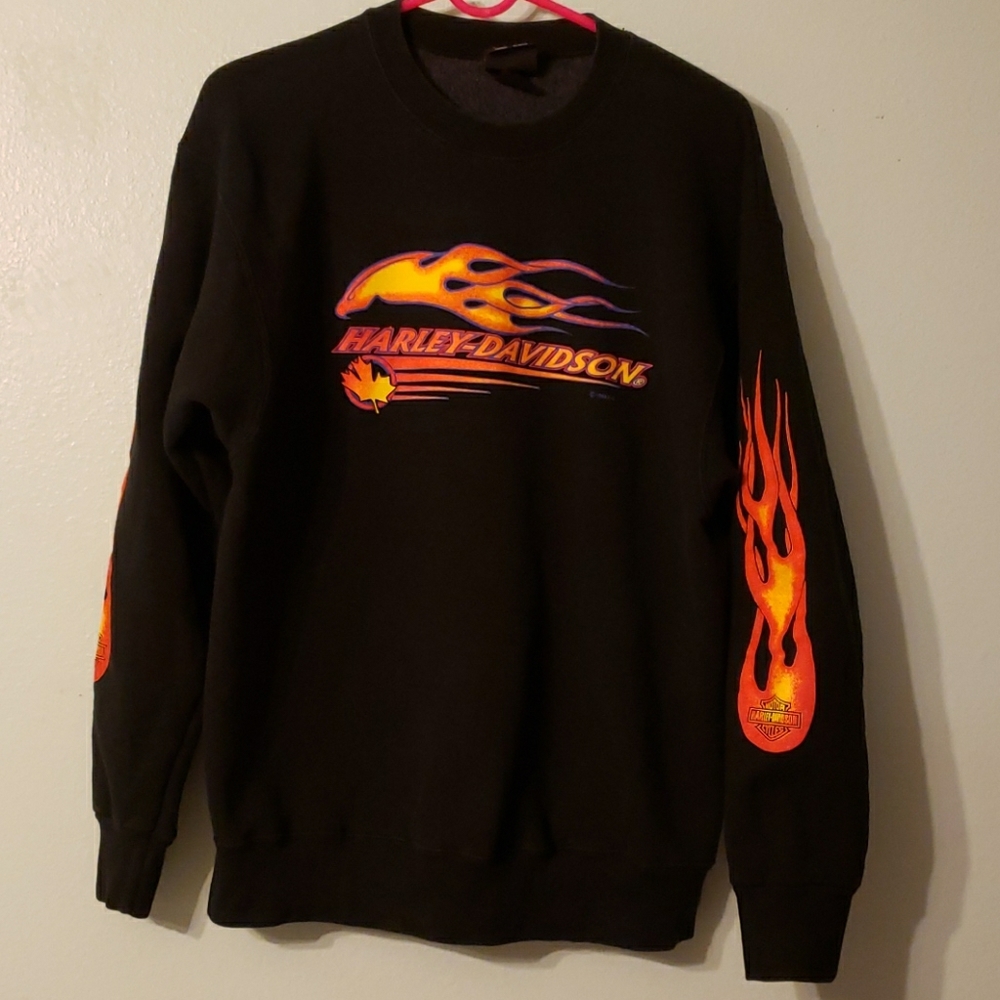 Harley Davidson Sweatshirt  Sz L (Unisex) Vintage